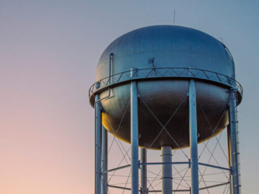 Rural water tower